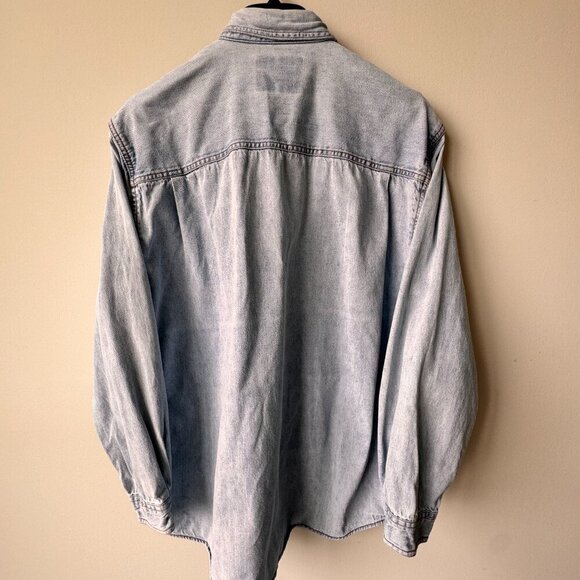 Vintage Levi’s Orange Tab Cotton Long Sleeve Denim Shirt - Picture 5 of 10